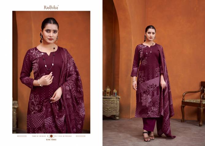 Mannat By Radhika Azara Cotton Printed Dress Material Wholesale Shop In Surat
